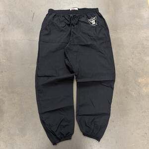 Vintage Raiders Nylon Track Pants Y2K Baggy Windbreaker Joggers XXL